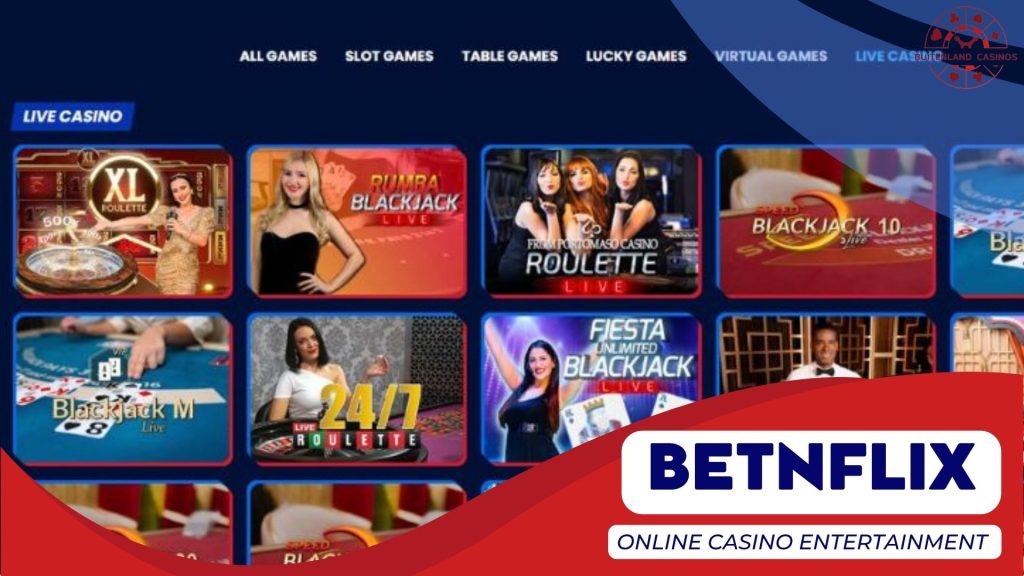 Online casino entertainment  Betnflix