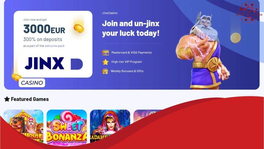 Jinx Casino: gokkasten, sportweddenschappen en tafelspellen op één site