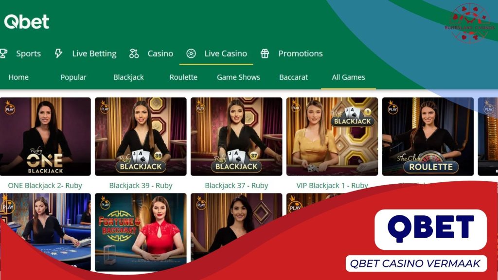 Qbet Casino Vermaak 